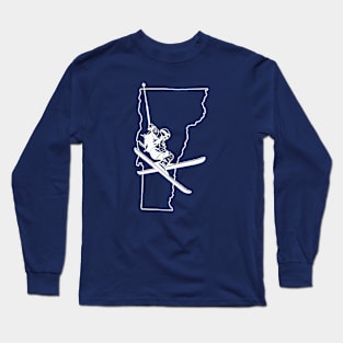 Vermont Skier Long Sleeve T-Shirt